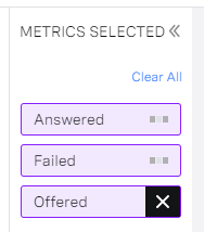 Remove metrics